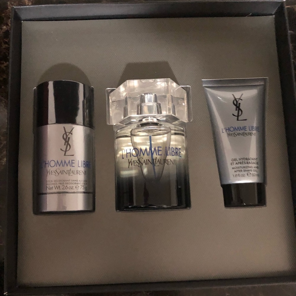 NEW- YSL L'Homme Libre fragrances set.